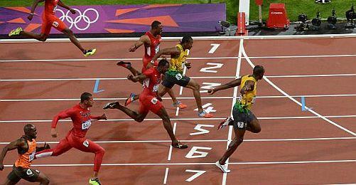 Olimpiyata Bolt ve Phelps Damgası