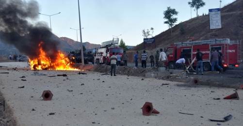 Dersim'de Patlama