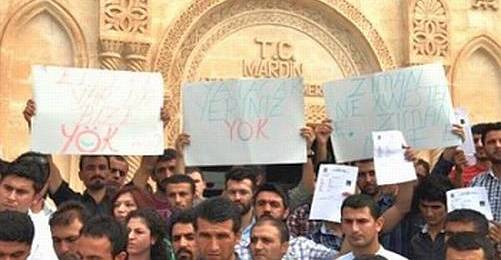 Kürtçe Öğretmen Adaylarından Protesto