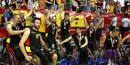 Galatasaray Tekerlekli Sandalye Basketbol Takımı Dünya Şampiyonu