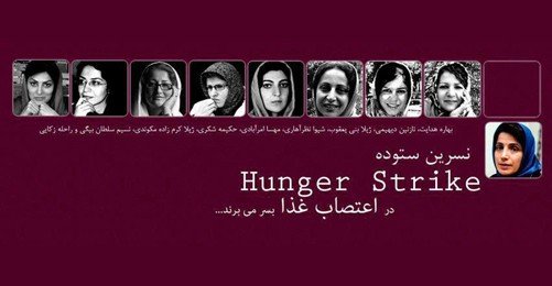 İranlı Kadın Mahkumlar Açlık Grevinde
