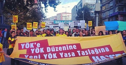 Ankara'da Büyük Öğrenci Protestosu