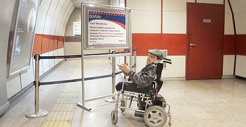 Engelliler Taksim'e Gitmek İstiyor!