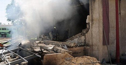 Şam'da Okul Bombalandı