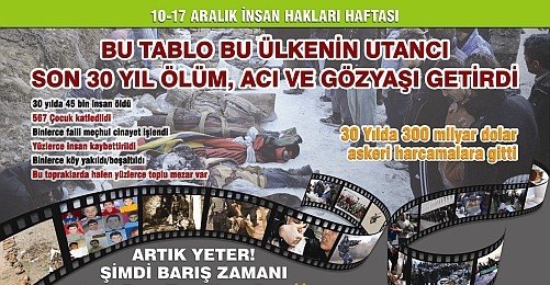 Diyarbakır'da "İnsan Hakları" 