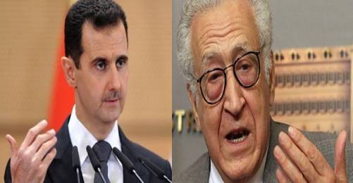 Brahimi Esad'la Barış Planını Görüştü 