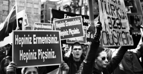 Hate Banner Against Armenians Punished 