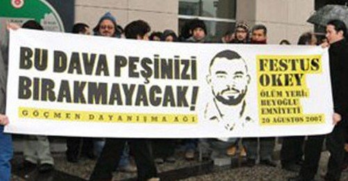 Festus Okey'i Öldüren Polise 20 Yıl Hapis İstemi