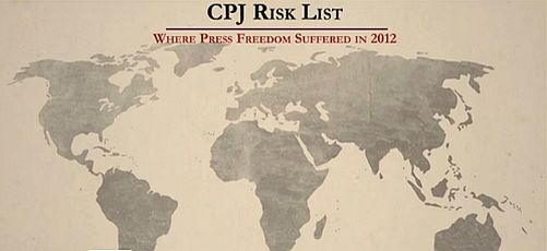 CPJ'den Risk Haritası