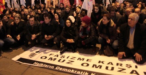 Sinop'taki Saldırı Protesto Edildi