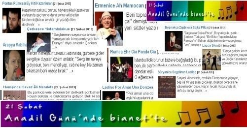 bianet Celebrates Mother Tongue Day With Songs
