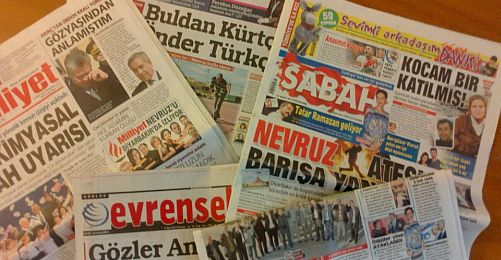 Gazetelerde Newroz'a Hazırlık