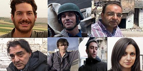 Suriye'de Kaçırılan Gazeteciler Serbest Bırakılsın