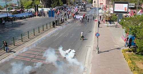 Beşiktaş'ta Polis Yedi Saat Gaz Sıktı