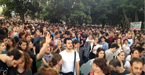 Gezi Parkı’nda Gece Nöbetine Devam