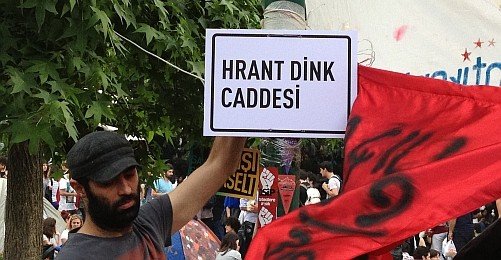 Hrant Dink Gezi Parkı'nda