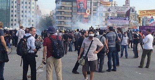 Police Intervention in Taksim Square