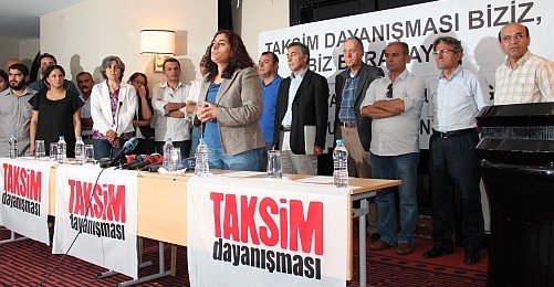 "Taksim Dayanışması Biziz"
