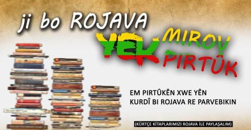 Rojava için Kürtçe Kitap Kampanyası 