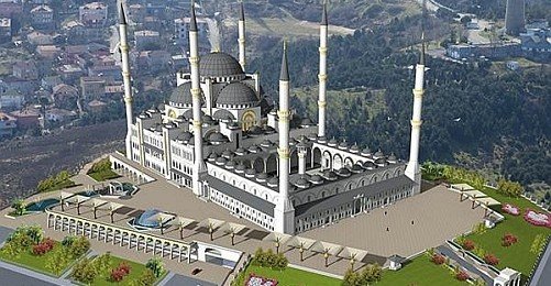 Davası Süren Çamlıca Camii'nin Temeli Atıldı