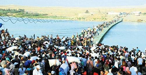 Onbinlerce Suriyeli Kuzey Irak’a Göçüyor