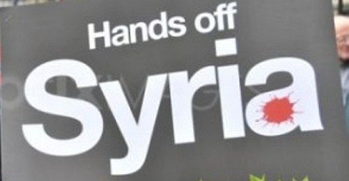 Küresel BAK: Suriye'de Savaşa Hayır 