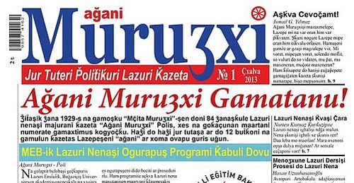 Ağani Murutsxi, Laz Language Newspaper, Restarts Publishing 