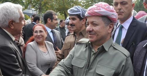 Barzani Diyarbakır’da Rojava’yı Konuştu