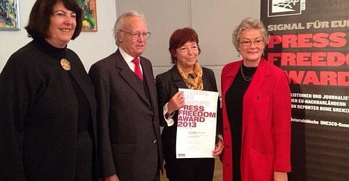 bianet'e RSF Avusturya'dan İfade ve Basın Özgürlüğü Ödülü 
