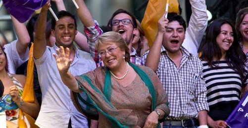 Bachelet Şili'de İkinci Kez Başkan