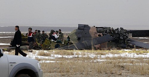 Helikopter Kazasında 4 Asker Öldü