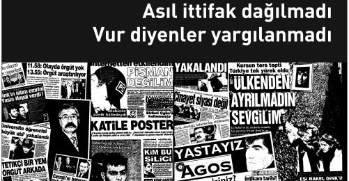 Hrant Dink İçin Yine Çağlayan'da 