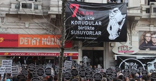 Hrant Dink için Binler Yürüdü