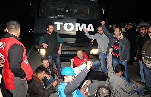Yatağan Engellendi Ama İşçiler Ankara'da Eylem Yaptı