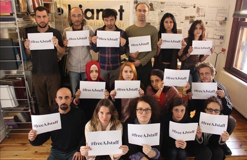 Mısır'da Tutuklu Gazeteciler için #FreeAJStaff 