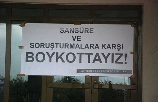 Mersin Üniversitesi'nde Öğrenciler Boykotta