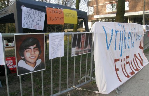 Gazeteci Füsun Erdoğan İçin Hollanda'da Adalet Çadırı Kuruldu