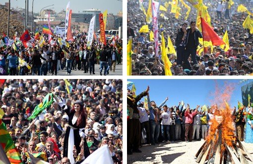 Altı İlde Binler Newroz'u Kutladı