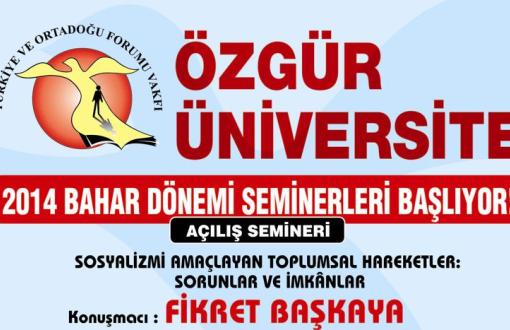 İstanbul Özgür Üniversite Bahar Dönemi Başladı