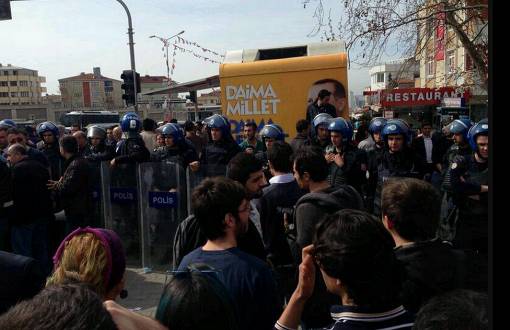 Yeditepe'de AKP Propagandası Gerginliği