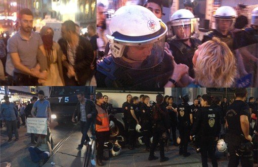 Taksim'de Polis Saldırısı