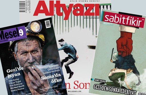 Haziran Dergileri "Gezi" ve "Soma" Dedi