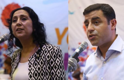 HDP'nin Eş Genel Başkanları Yüksekdağ ve Demirtaş 