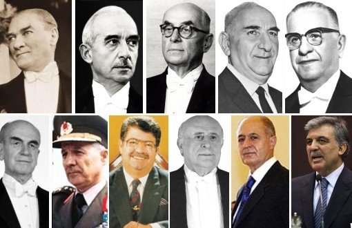 Türkiye'nin 11 Cumhurbaşkanı