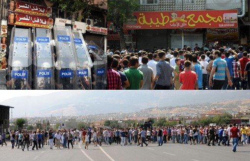 Protestors Attempt to March Towards Refugee Camp in Maraş 