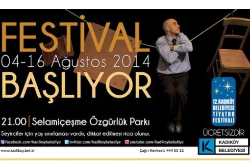 Kadıköy’de Tiyatro Festivali Başlıyor