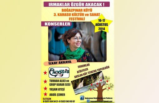 HES'lere Karşı Karasu Kültür Sanat Festivali