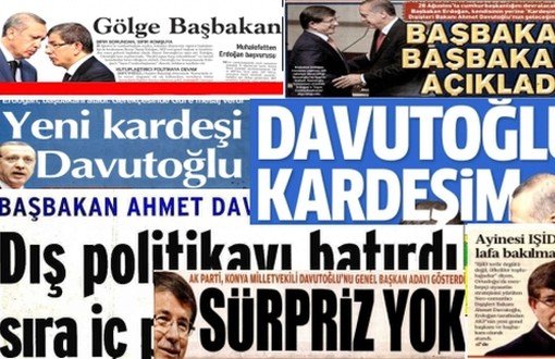 Davutoğlu Manşetleri: Sevinenler, Peşinciler, Eleştirenler