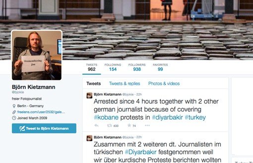 Üç Almanyalı Gazeteciye Diyarbakır’da Gözaltı