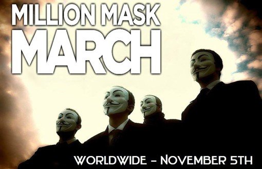 Anonymous Sokağa Çağırıyor: 5 Kasım'ı Unutma